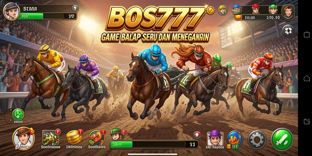 Gameplay menegangkan dari game balap BOS777 yang penuh aksi.