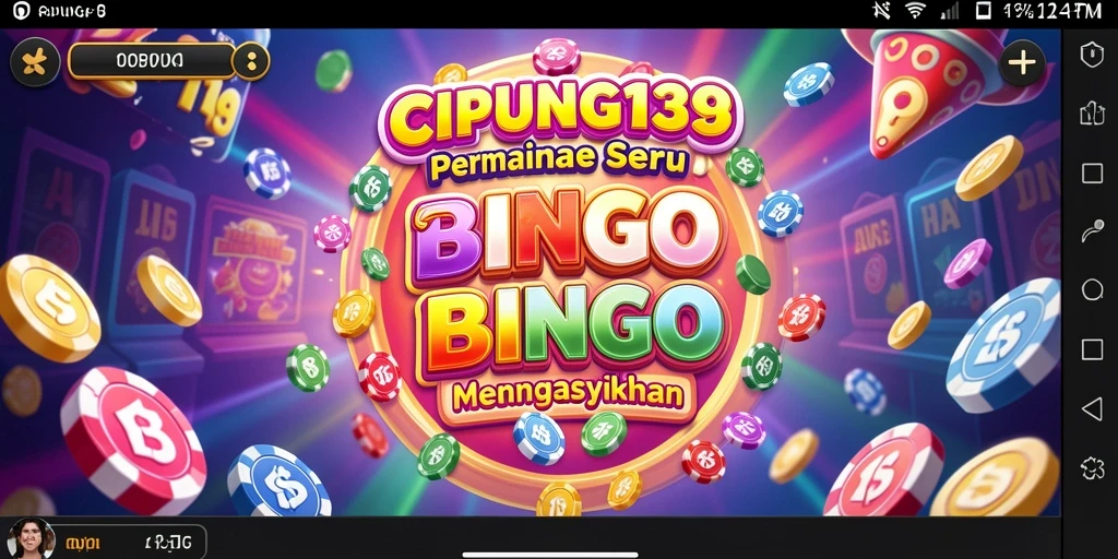 Tampilan menarik dari gameplay Bingo di CIPUNG138.