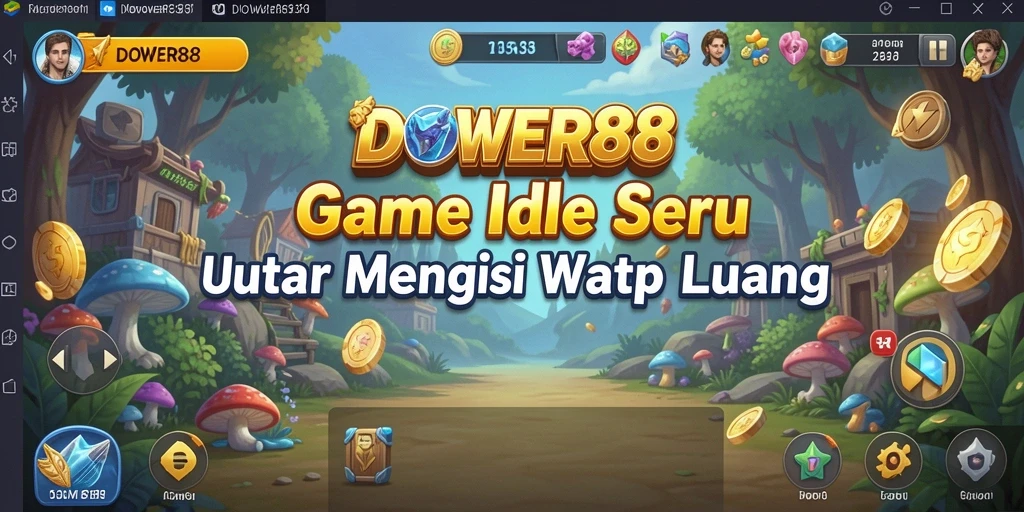Tampilan gameplay DOWER88 yang menarik dan menghibur.