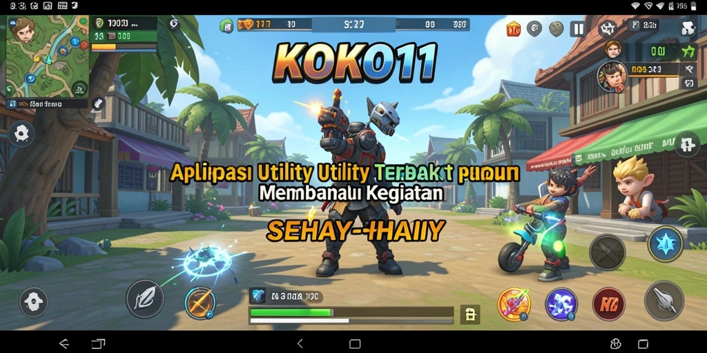 Tampilan antarmuka KOKO11 yang intuitif dan menarik.