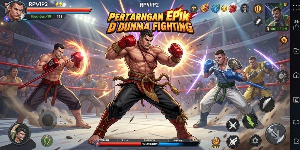 Gameplay RPVIP2 yang menegangkan dan memukau.