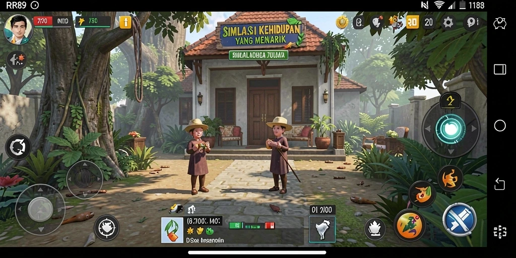 Tangkapan layar gameplay <strong>RR89</strong> menunjukkan pengalaman simulasi yang menarik.